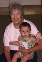 Dodo 85 yrs, Titus 7 mos