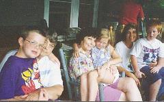 Fran with TJ,Dottie with Rene,Carolyn with Stevie