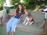 Beth,Vicki's dog